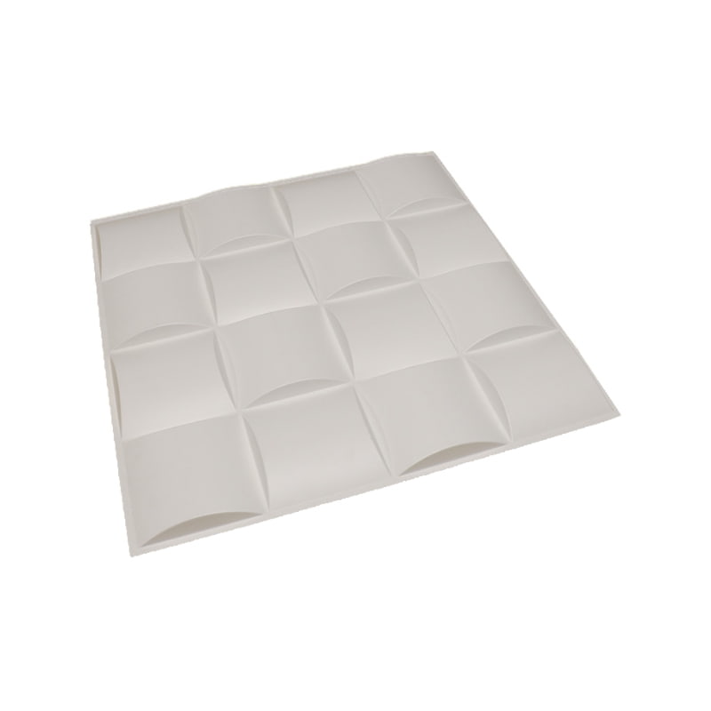 Panneau de décoration murale en PET imprimé en 3D durable