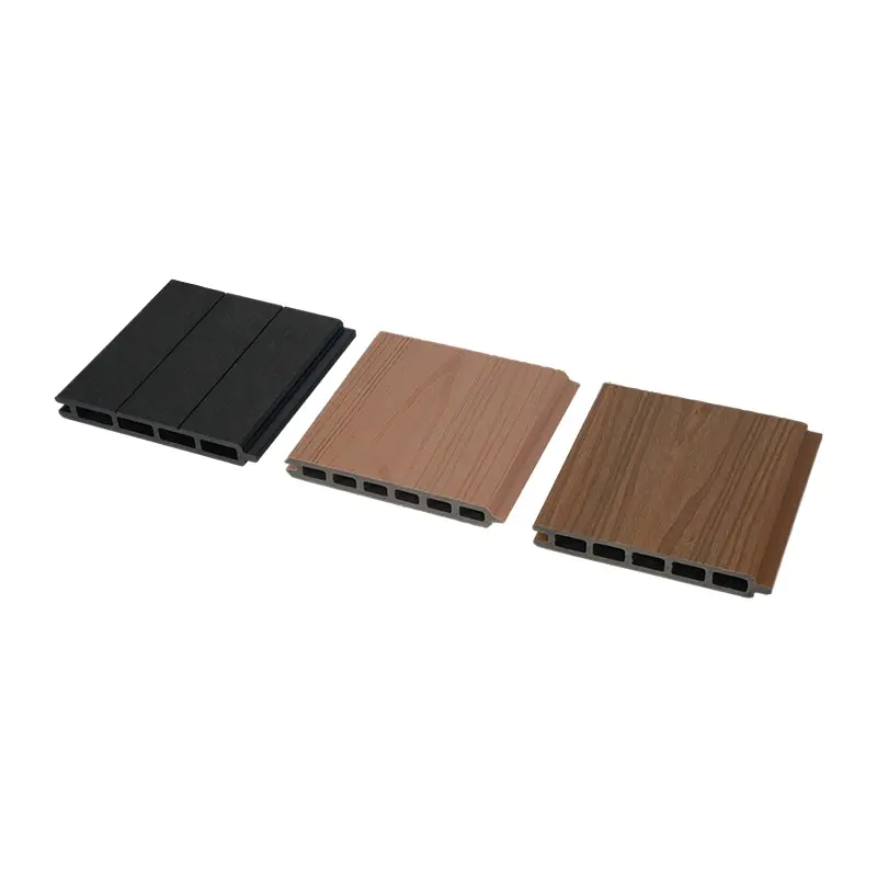 Panneau de clôture de jardin composite en plastique et bois de coextrusion anti-décoloration