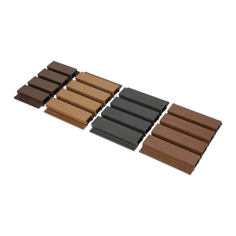 Panneau mural WPC co-extrudé anti-UV extérieur 219 × 26 mm